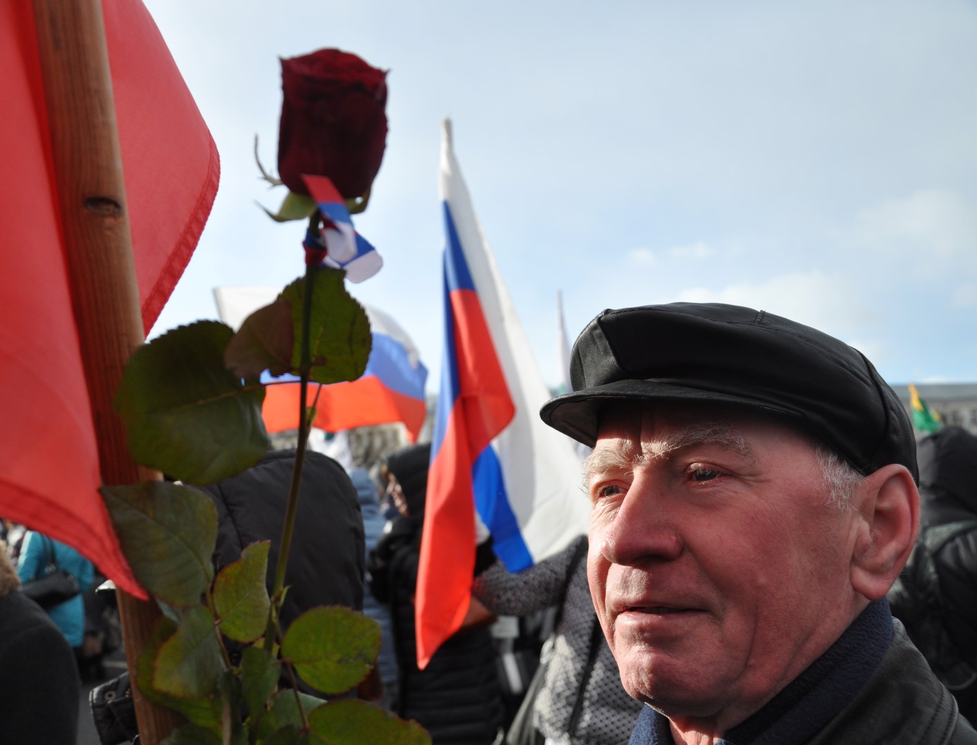 В Ярославле прошел митинг в честь второй годовщины присоединения Крыма к России